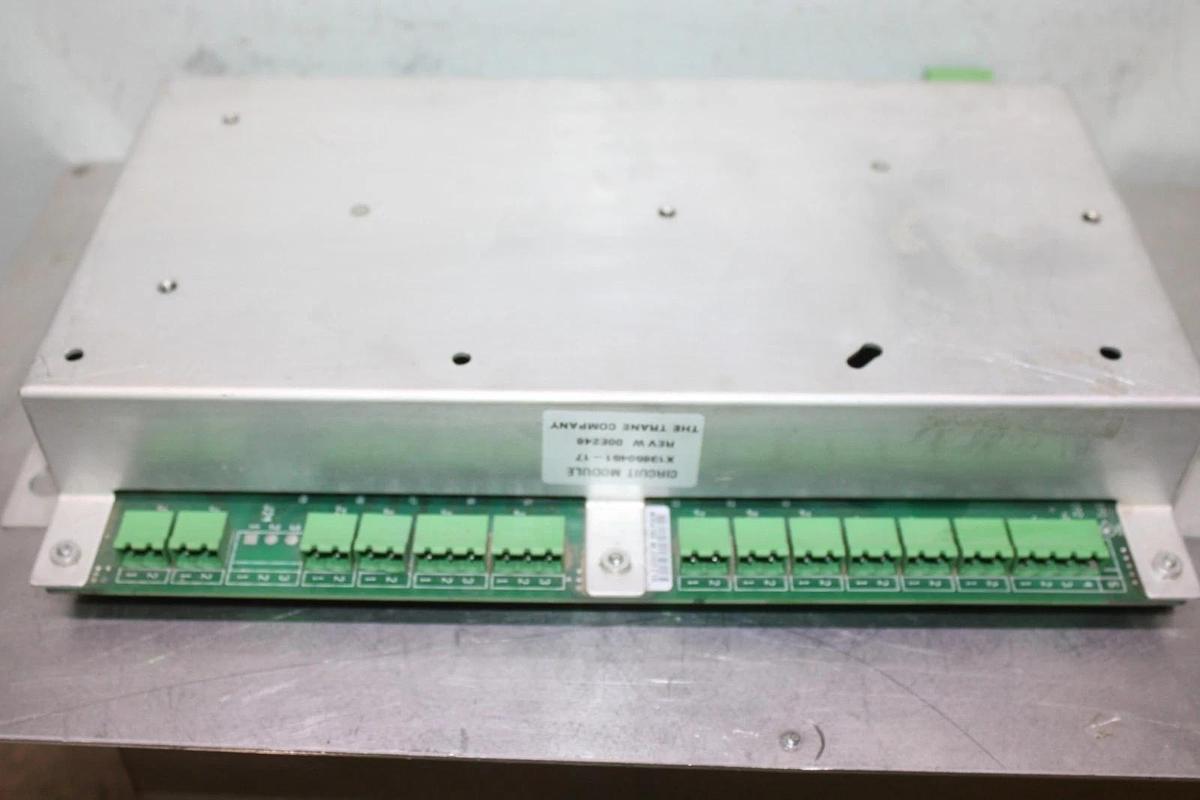 Used TRANE CHILLER CIRCUIT MODULE X13650451-17 REV. W M254160-MJ009716 *WARRANTY*
