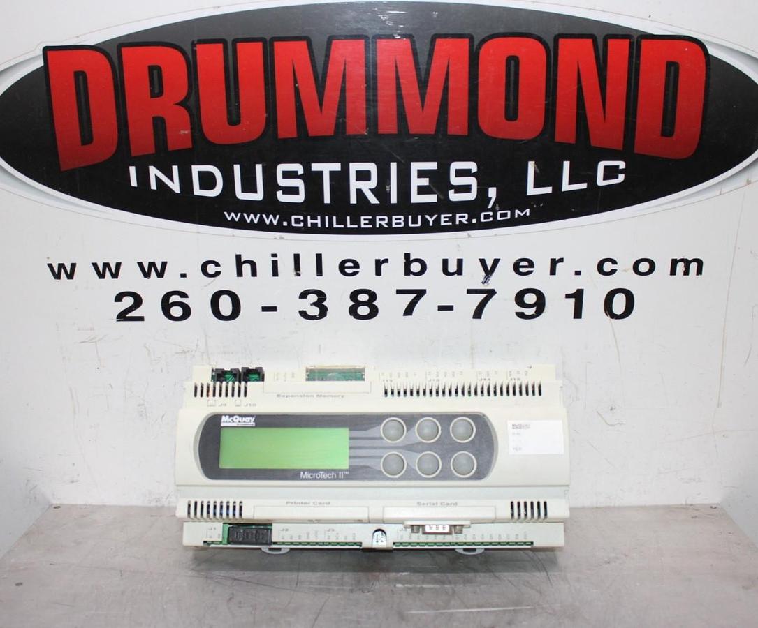 Used MCQUAY CAREL MICROTECH II CHILLER CONTROL INTERFACE PCO2MQ0BS0 REV. 1.410