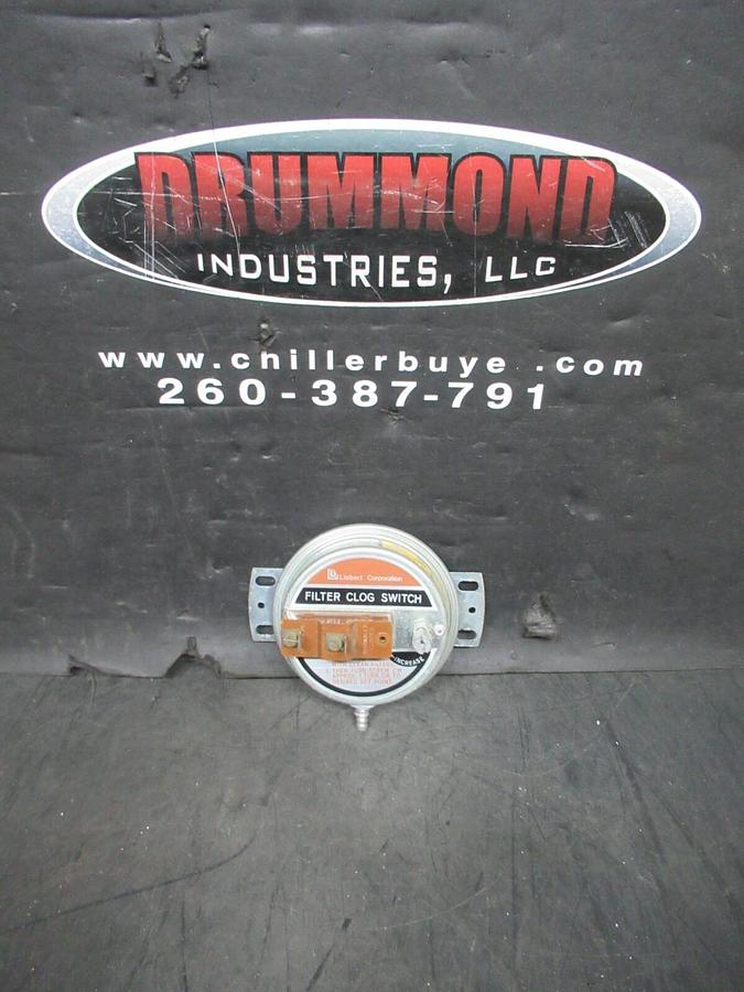 Used LIEBERT FILTER CLOG SWITCH AP4268 277 VAC 300 VA 1/2 PSI AIR PRESSURE ONLY