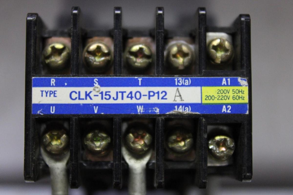 Used TOJAMI MAGNETIC SWITCH STARTER T-11J-S50 4.2 AMP W/ CLK-15JT40-P12 RELAY
