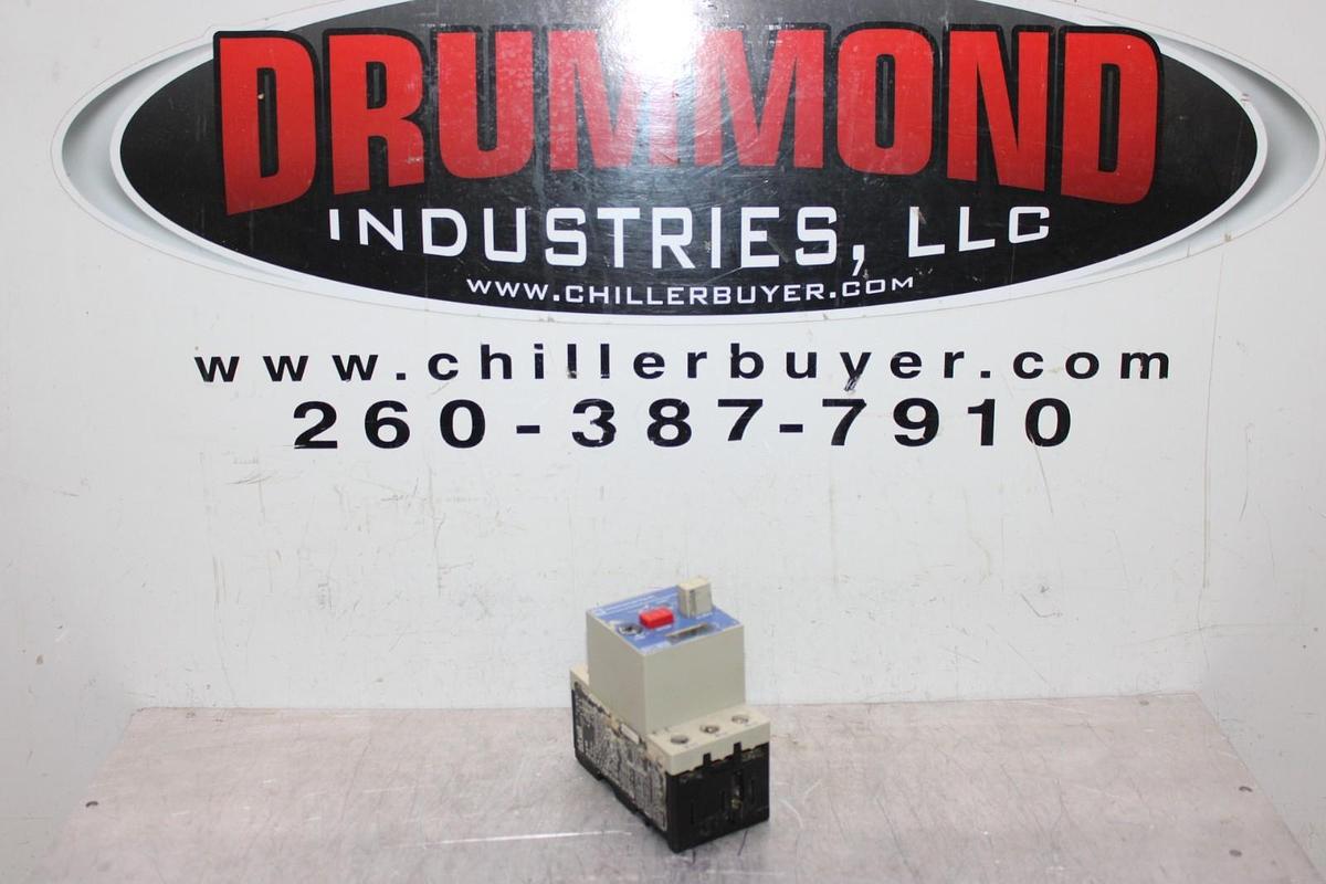 Used TELEMECANIQUE MANUAL MOTOR STARTER GV1-M10 4-6 AMP 600 VAC 3 HP 50/60 HZ
