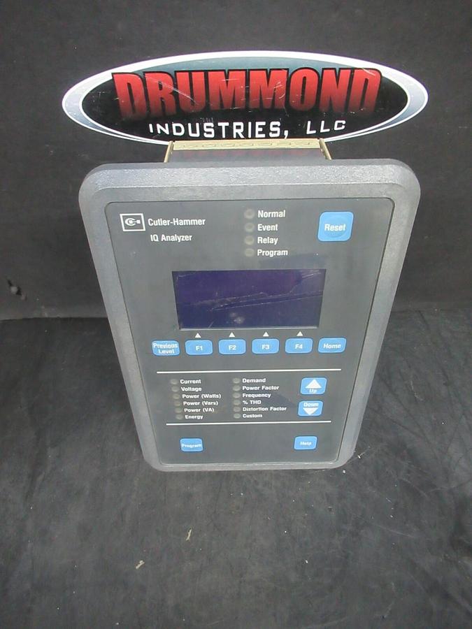 Used CUTLER HAMMER IQ ANALYZER IQA 6400 66D2045Q01 REV. 5 9N46 5275C54G01
