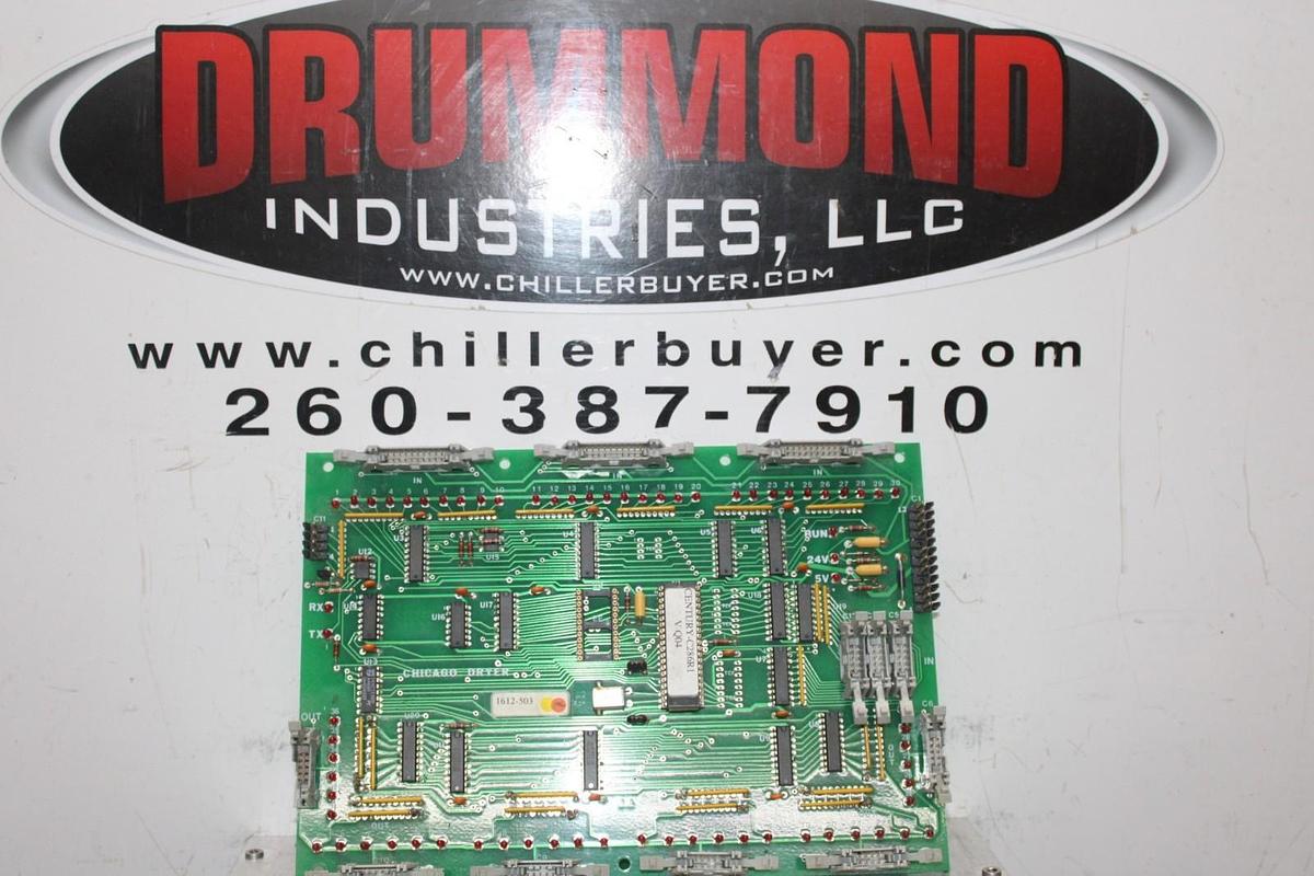 Used CHICAGO DRYER CONTROL CIRCUIT BOARD 1612-503 **WARRANTY INCLUDED**