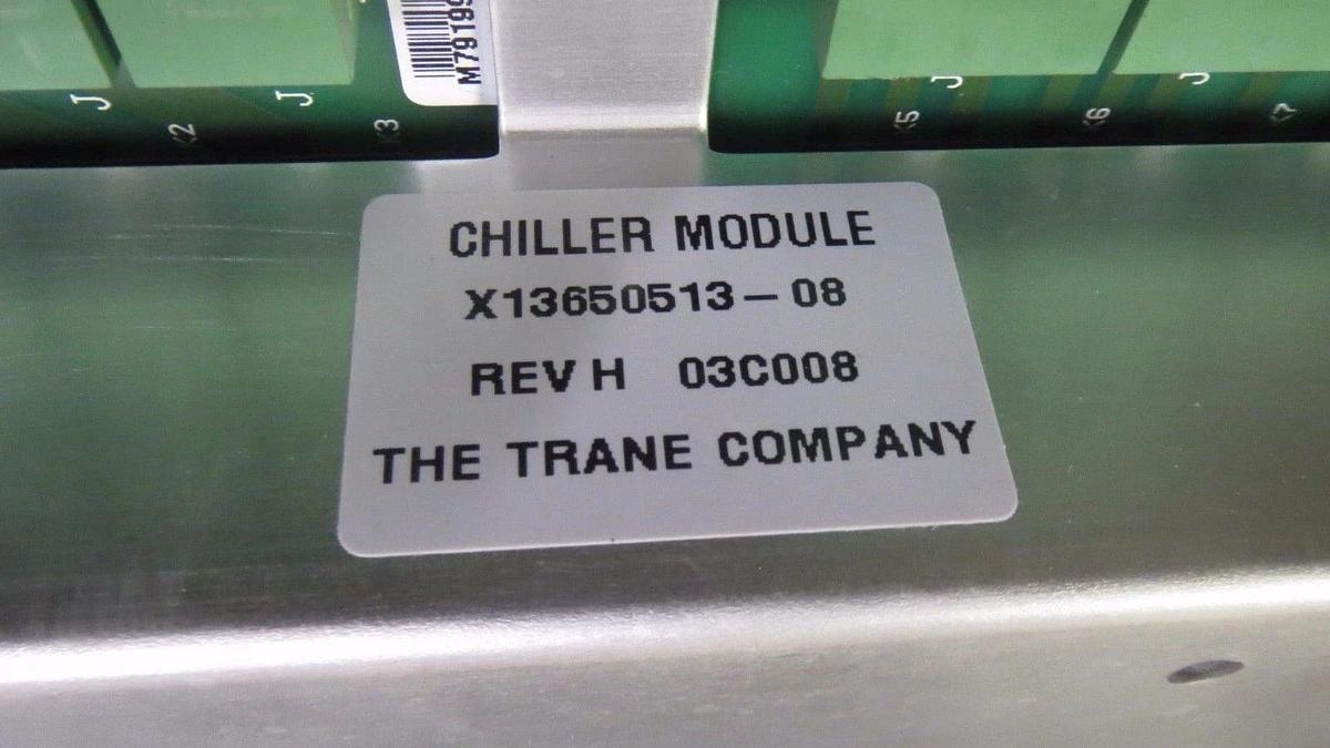 Used TRANE CHILLER MODULE  X13650513-08 REV H *WARRANTY INCLUDED*