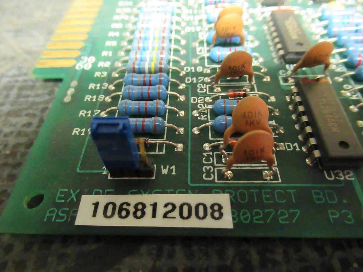 Used EXIDE SYSTEM PROTECT CARD CIRCUIT BOARD 106812008 REV B **WARRANTY INCLUDED**