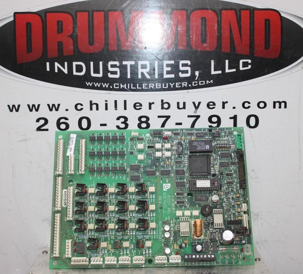 Used LIEBERT HVAC CONTROL CIRCUIT BOARD 415761G2 REV. 8 **WARRANTY INCLUDED**