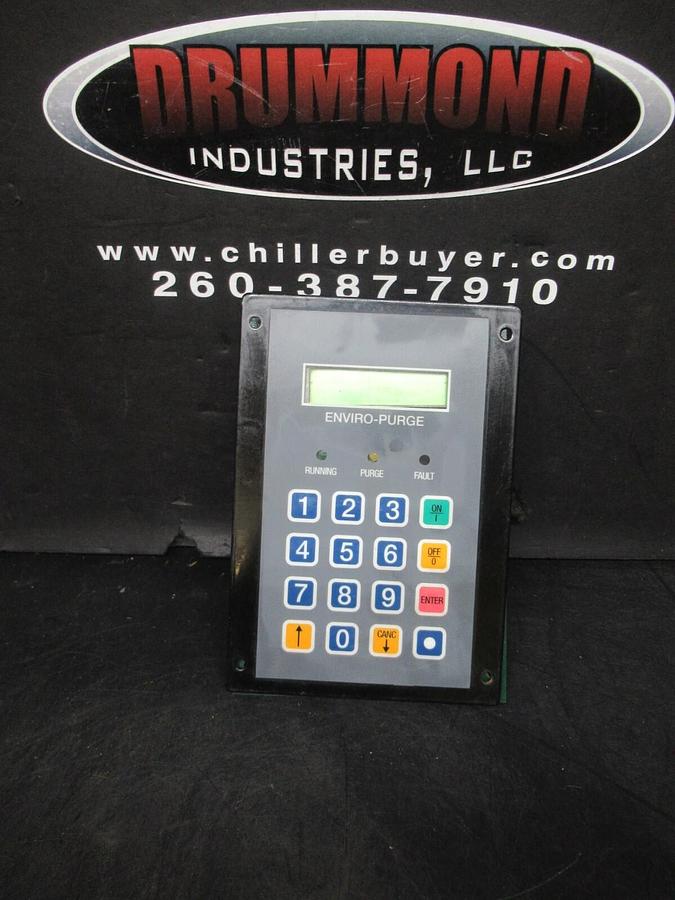 Used SONIC ENVIROMENTAL CONTROLS ENVIRO-PURGE KEYPAD 08-099-0003 R0 **WARRANTY**