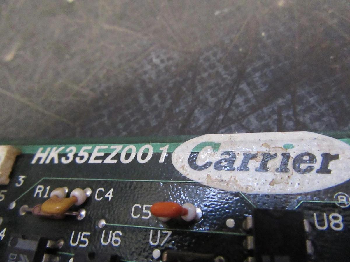 Used CARRIER INPUT OUTPUT CONTROL BOARD H35EZ001 HT204504-1-20 **WARRANTY**