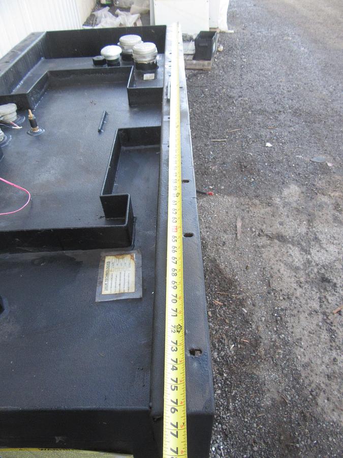 Used 148 GALLON SAUK / KOHLER FLAMMABLE LIQUID DOUBLE WALL DIESEL FUEL TANK