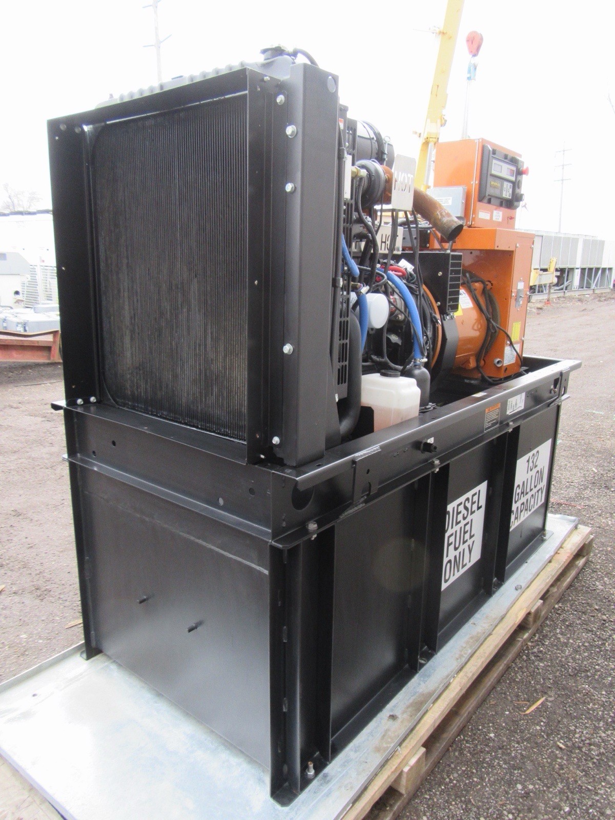 Used 30 KW DIESEL GENERATOR GENERAC 120/240 VOLT SINGLE PHASE 519 HOURS VIDEO WE SHIP