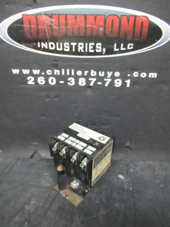 Used WESTINGHOUSE INDUSTRIAL CONTROL RELAY AR4A 600 VOLT 10 AMP COIL: 120 V