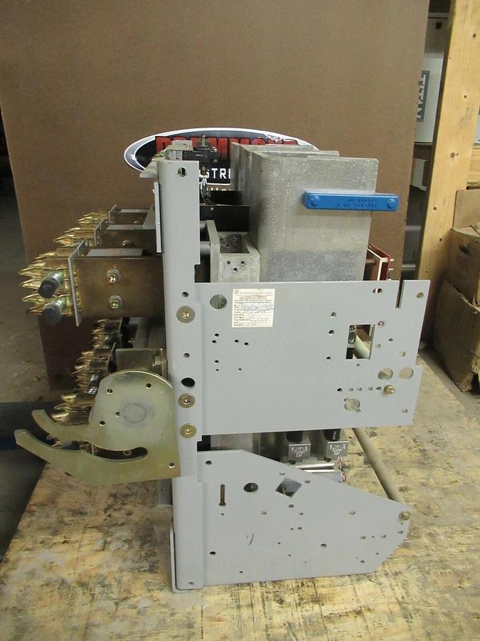 Used GE GENERAL ELECTRIC POWERBREAK 3200 AMP FUSE ROLLOUT TAK83FCB BREAKER STATIC