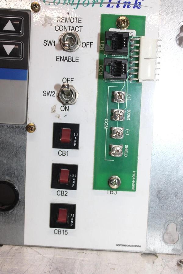 Used CARRIER COMFORTLINK CONTROL AND ALARM CEPL130347-01 HK50AA030 00PSN500037800A