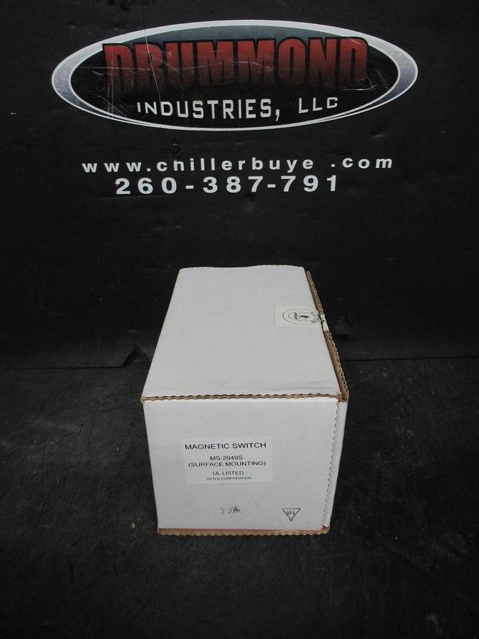 NEW IN BOX DETEX MAGNETIC SWITCH MS-2409S FOR EXIT ALARMS **WARRANTY INCLUDED**