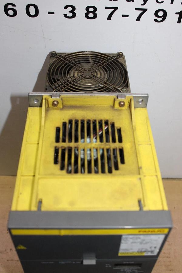 Used FANUC POWER SUPPLY MODULE A06B-6087-H126 230 VAC 29.8 kW 106 AMP 325 VDC