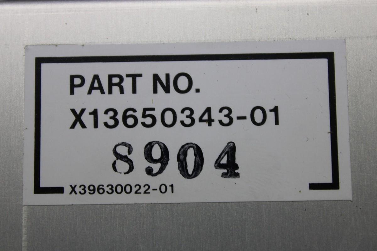 Used TRANE CHILLER CONTROL MODULE X13650345-06 W/ X13650344-02 & X13650343-01