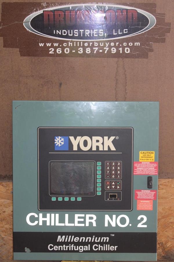 Used YORK MILLENNIUM CENTRIFUGAL CHILLER CONTROL PANEL 035-17873C **WARRANTY**