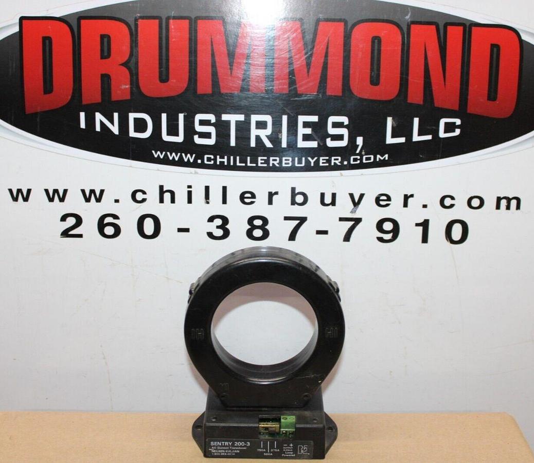 Used NEILSON-KULJIAN SENTRY 200-3 AC CURRENT TRANSDUCER 750 AMP 20mA *WARRANTY*