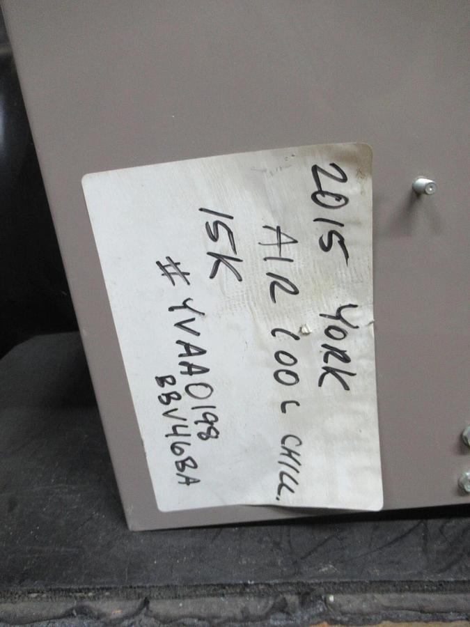 Used YORK DRIVE INTERNAL COOLING COIL WITH FANS MODEL: 026-41590-000 W4-6360