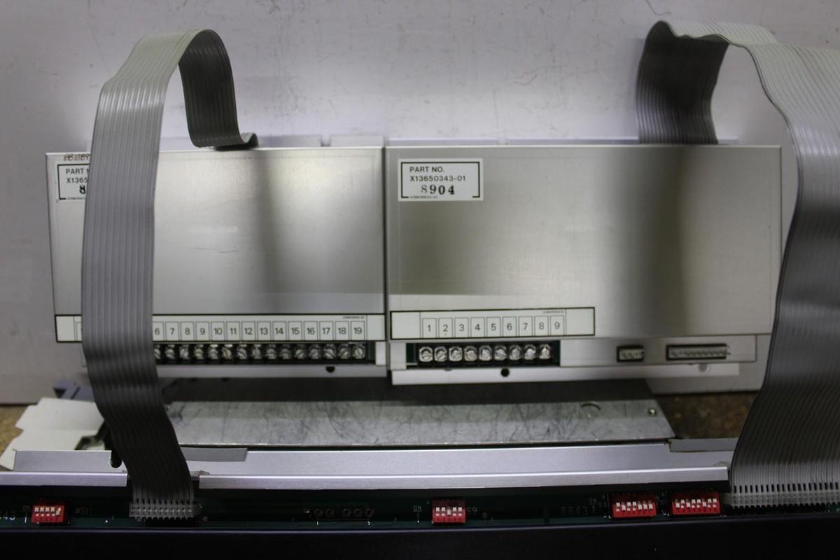 Used TRANE CHILLER CONTROL MODULE X13650345-06 W/ X13650344-02 & X13650343-01