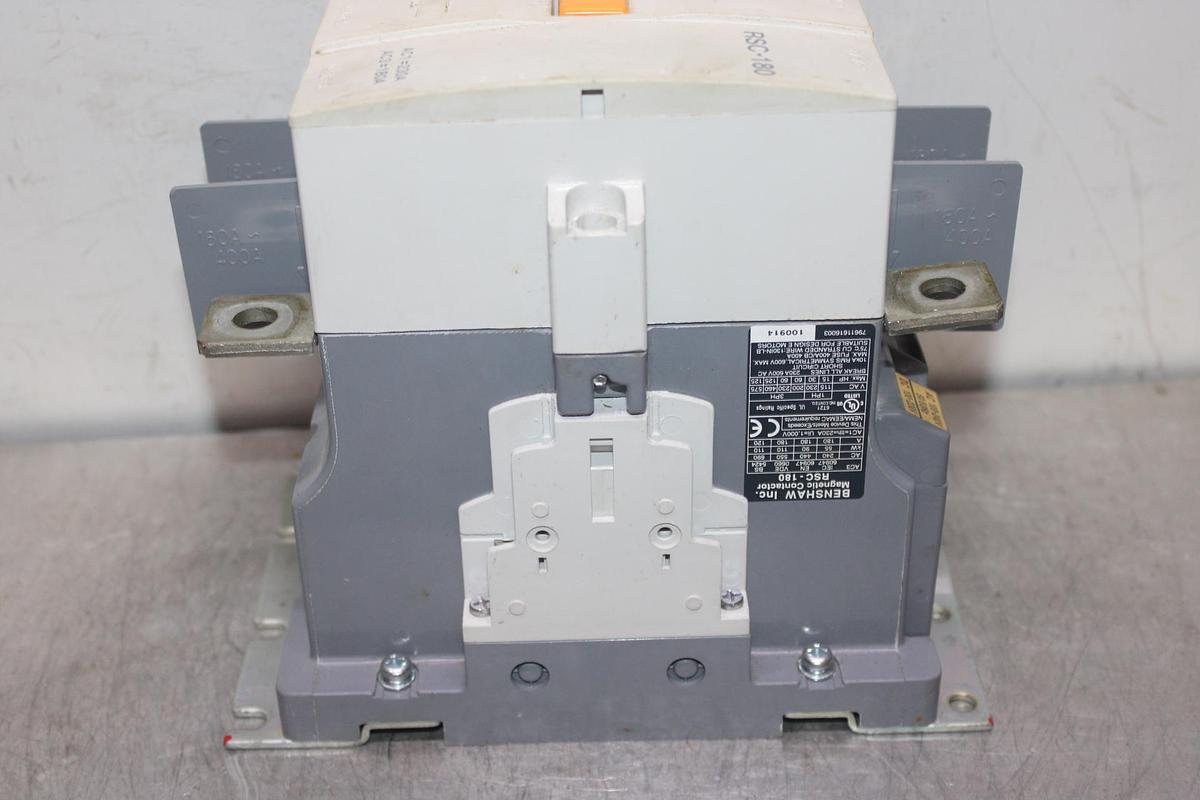Used FURNAS CONTACTOR 42HF35AA 120 AMP 600 VAC 3-POLE COIL: 120/240V