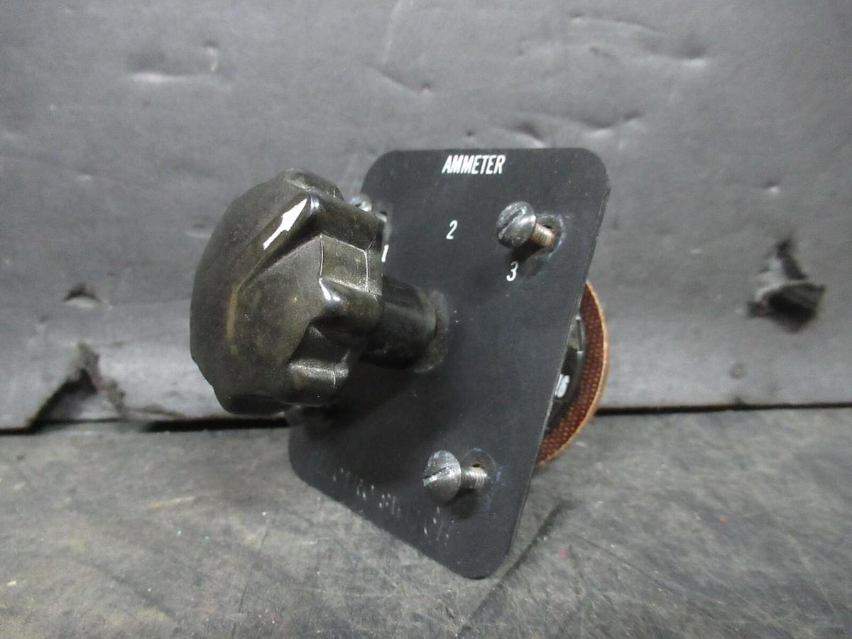 Used ELECTROSWITCH SERIES 31 CONTROL SWITCH 3109C 3-PHASE 125-600 VAC 10-3 AMP