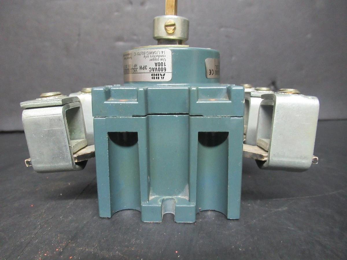 Used ABB DISCONNECT SWITCH OETL-NF100 3 PHASE 100 AMP 600 VOLT 60 HP **WARRANTY**