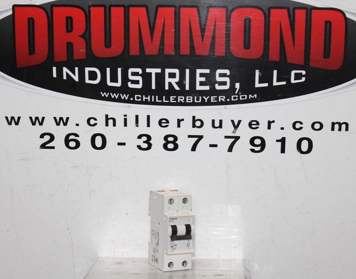 Used SIEMENS CIRCUIT BREAKER 5SX2 5SX22-D10 2-POLE 480 VAC **WARRANTY INCLUDED**