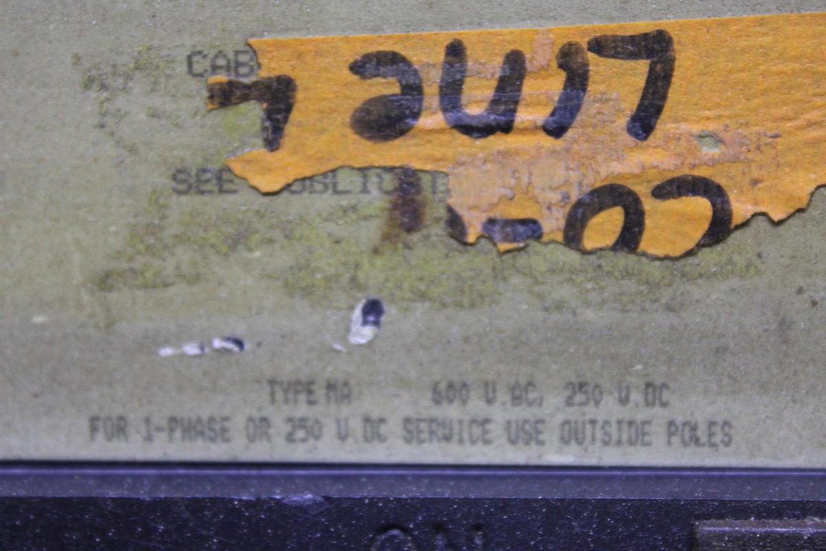 Used SQUARE D POWERPACT PLUG-IN SUB-FEED LUG SL800 SERIES 2 800 AMP 600 VAC 3-POLE