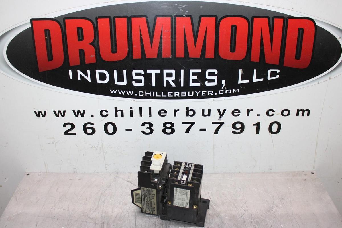 Used FUJI ELECTRIC STARTER SJ-0G 480 VAC 15 AMP 2.2 kW W/ TR-0N/3 RELAY