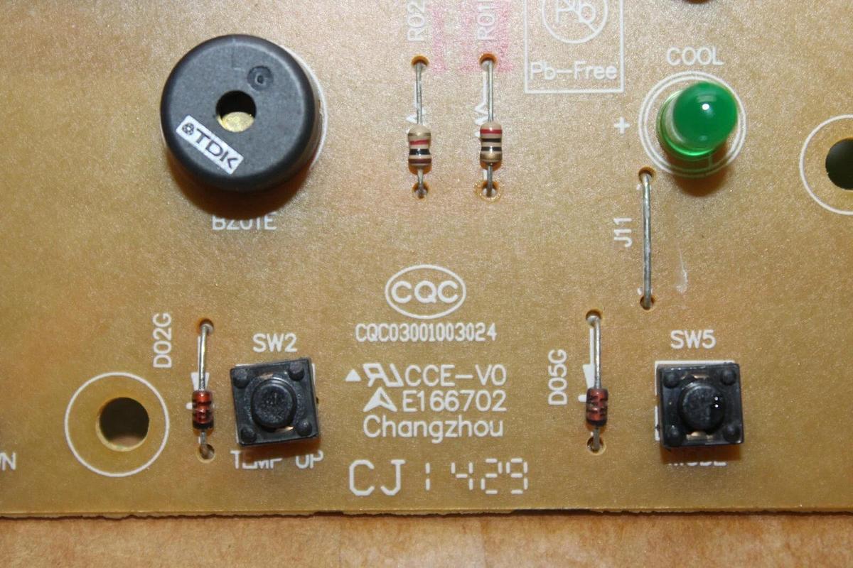 Used LG FURNACE USER INTERFACE DISPLAY 6870A90482A EBR76480001 **WARRANTY**