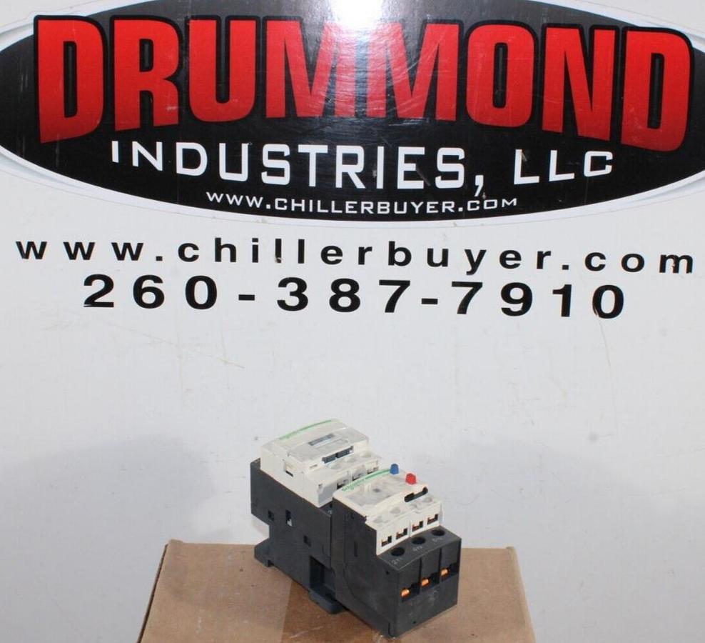 Used SCHNEIDER STARTER LC1D09 25 AMP 600 VAC 7.5 HP W/ LRD-08 *WARRANTY*