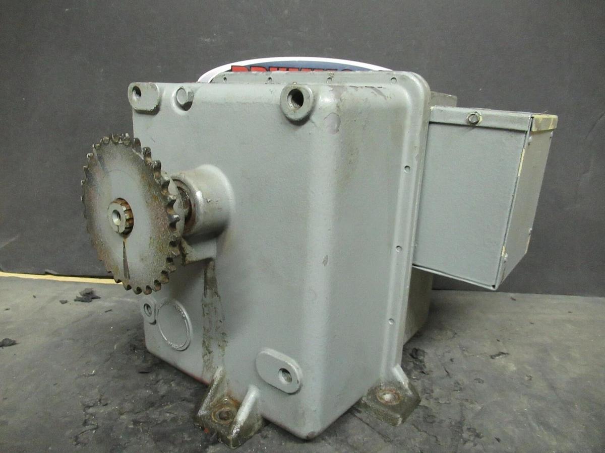 Used BARBER COLMAN HIGH TORQUE ACTUATOR MOTOR MP-9810-119 120 VAC 110 WATTS 1.8 AMPS