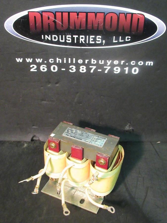Used FUJI ELECTRIC ACR4-7.5A REACTOR / CHOKE 18 AMPS 0.814 mH REACTANCE