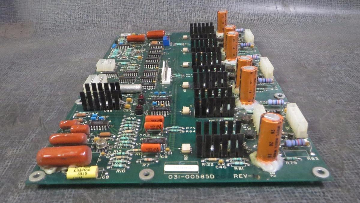 Used YORK CHILLER CIRCUIT BOARD MODEL/REVISION: 031-00585D004 REV K **WARRANTY**