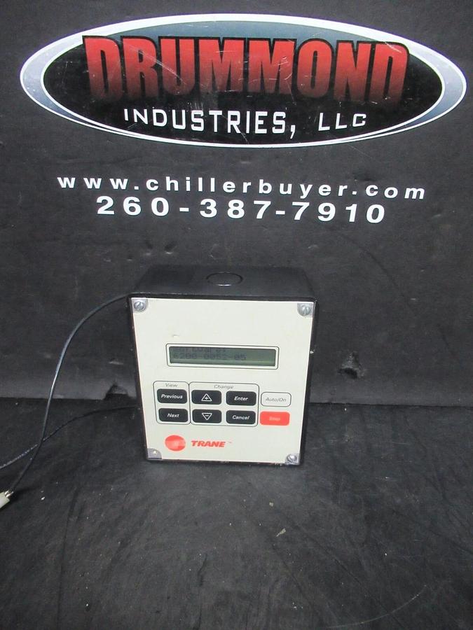Used TRANE CHILLER INTERFACE 6400-0855-02 REV. D 6200-0052-05 6400-0854-03 REV. E