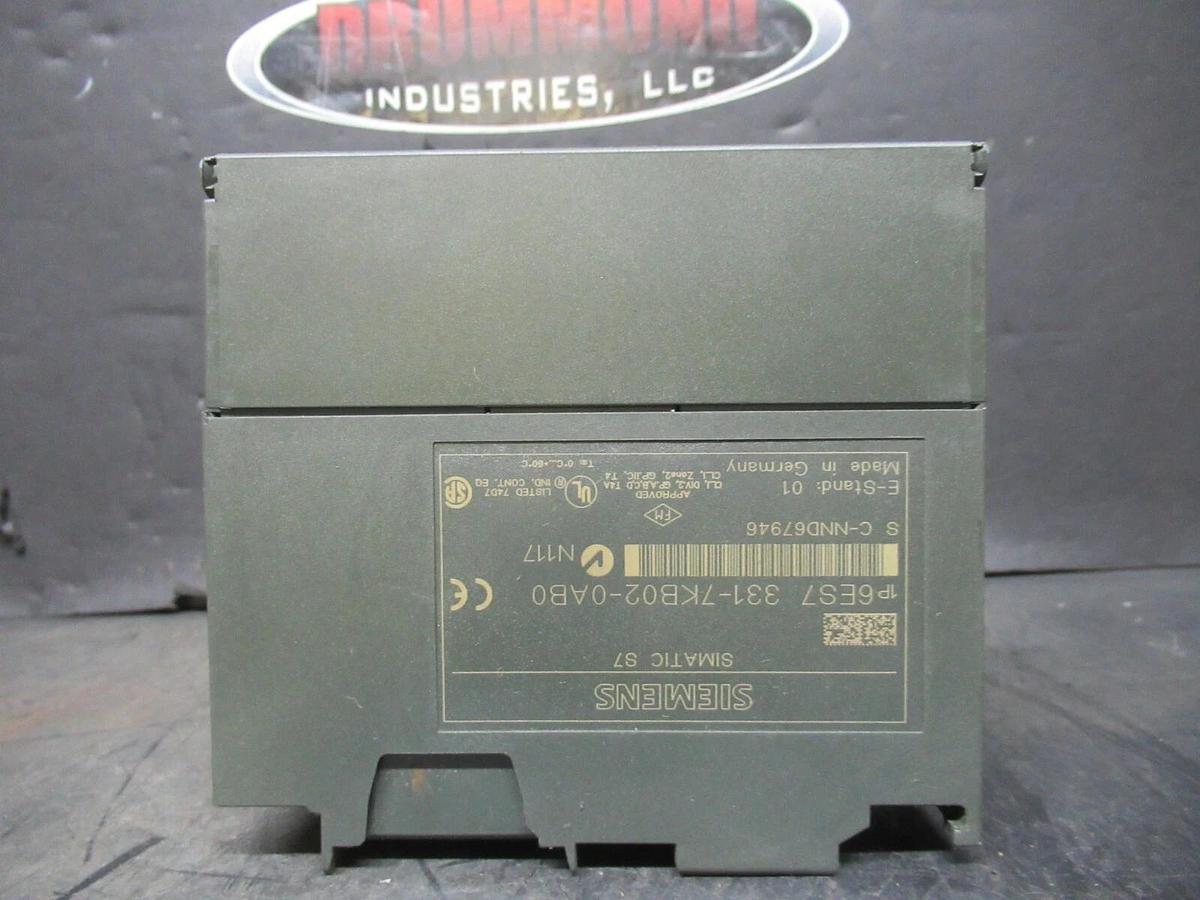 Used SIEMENS SIMATIC S7 EXPANSION MODULE 6ES7-331-7KB02-0AB0 **WARRANTY**