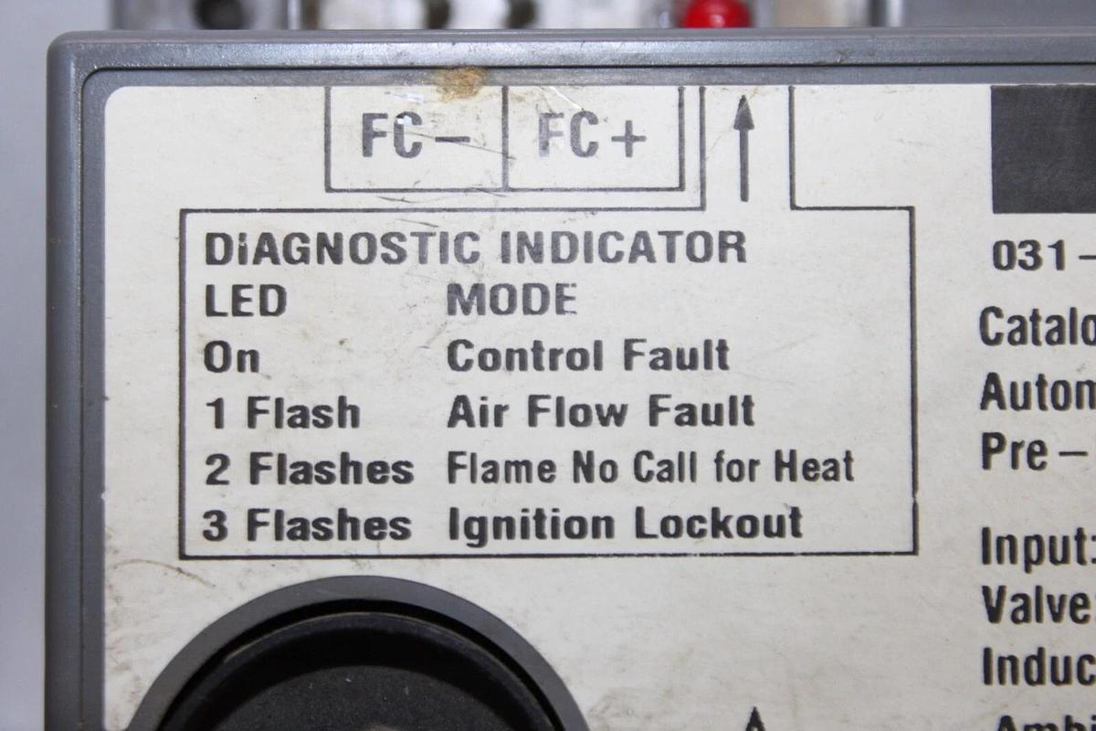 Used FENWAL IGNITION CONTROL MODULE TRITON-2461D-526-225 031-01283-000 24 VAC