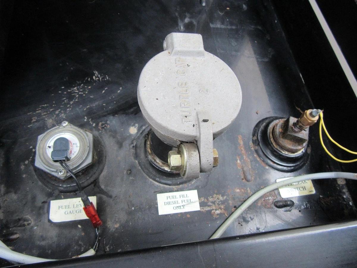 Used 50 KW DIESEL GENERATOR MTU 120/240 V JOHN DEERE SOUND ENCLOSED 338 HRS VIDEO