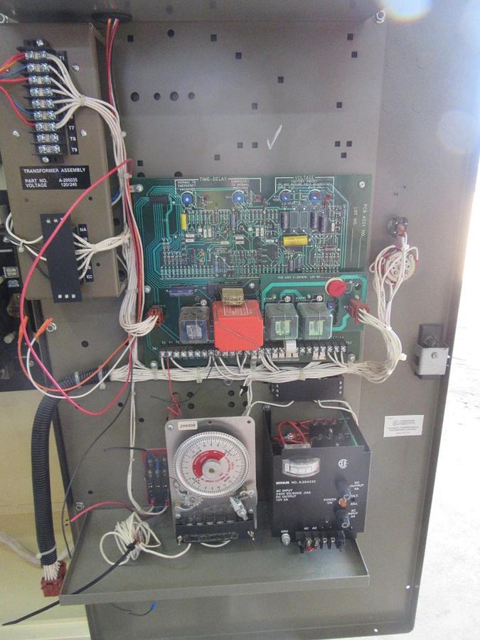 Used 400 AMP KOHLER ASCO ATS AUTOMATIC TRANSFER SWITCH K-164231-400 240 V 1 PH