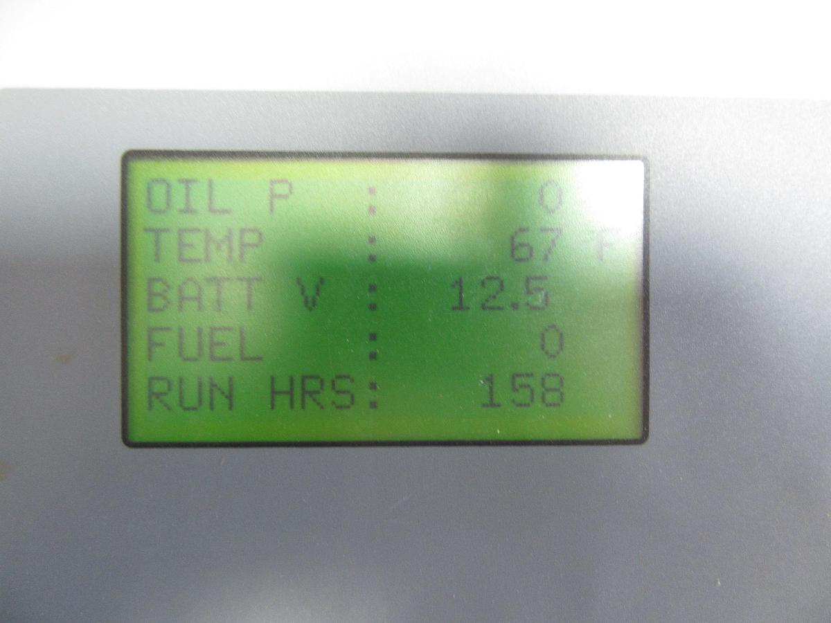 Used 50 KW DIESEL GENERATOR MTU 120/208V 3 PH JOHN DEERE SOUND ENCLOSED 158 HRS VIDEO 2016