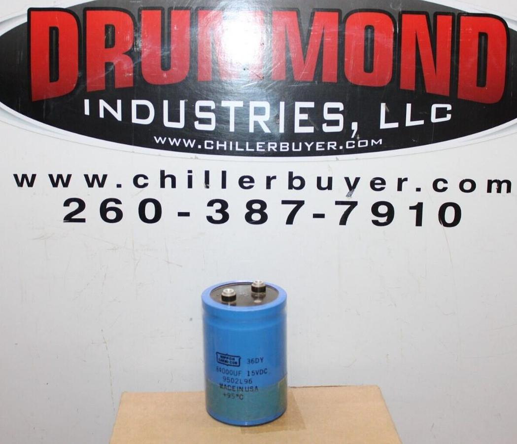 Used NIPPON CHEMI-CON CAPACITOR 9502L96 15 VDC 84000 uF **WARRANTY INCLUDED**