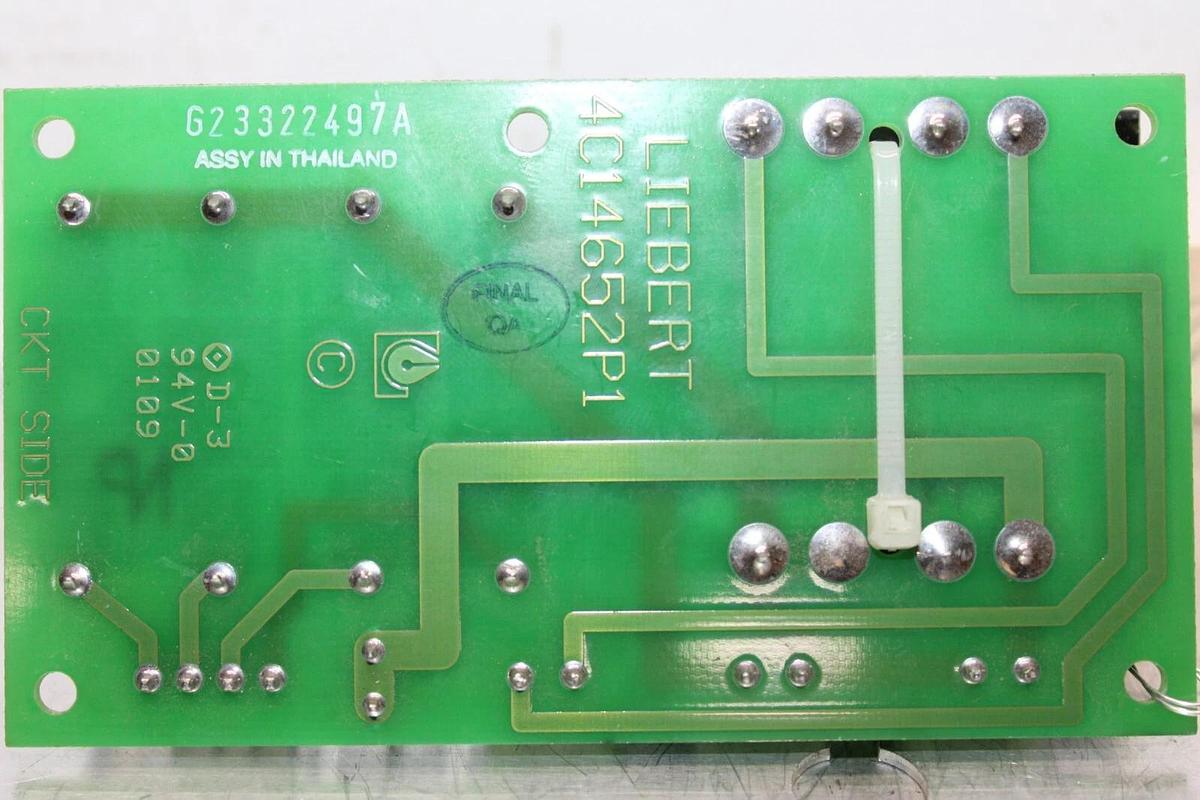 Used LIEBERT POWER SUPPLY CIRCUIT BOARD 4C14651G1 REV. N **WARRANTY INCLUDED**