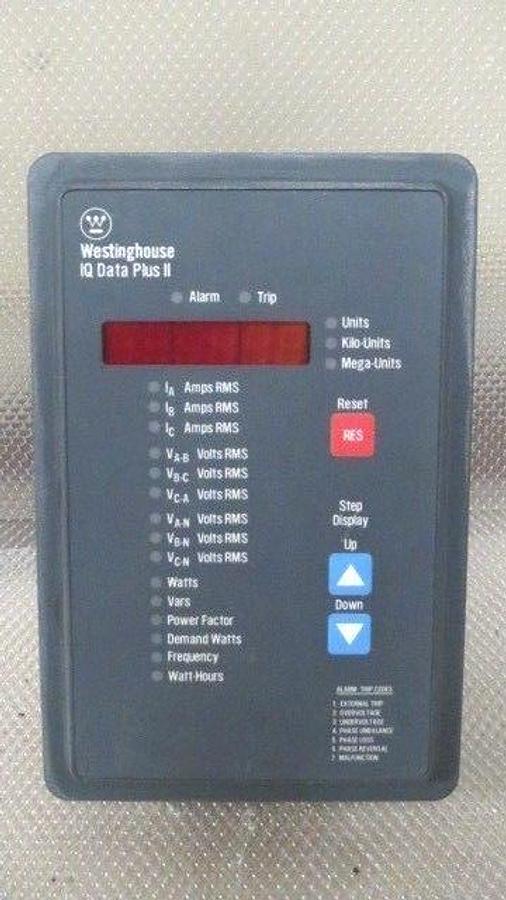 Used WESTINGHOUSE OPERATOR PANEL + POWER SUPPLY IQ DATA PLUS II / STYLE 2D78522