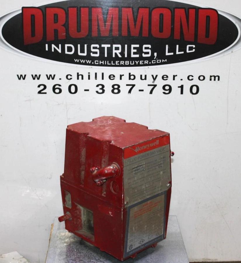 Used HONEYWELL ACTUATOR FLUID POWER GAS VALVE V4055-1098-3 110/120 VOLT 1.57 AMP