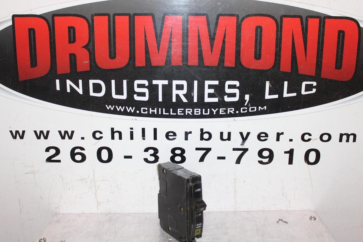 Used LOT OF 3 SQUARE D SINGLE POLE QO CIRCUIT BREAKER AD-7712 QO12020 20 AMP 240 VAC