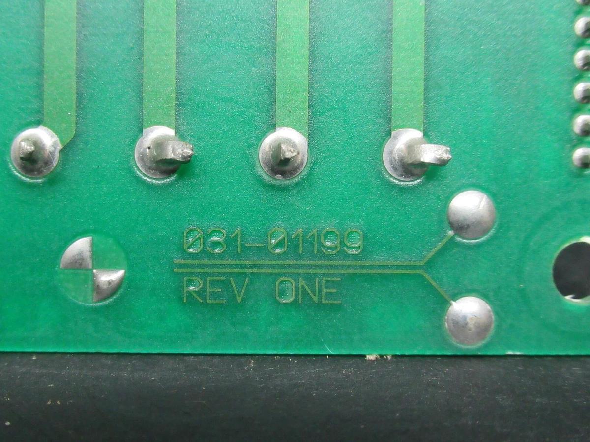 Used YORK CHILLER CONTROL BOARD 031-01199-00 REV. A 031-01199 REV. 1 **WARRANTY**