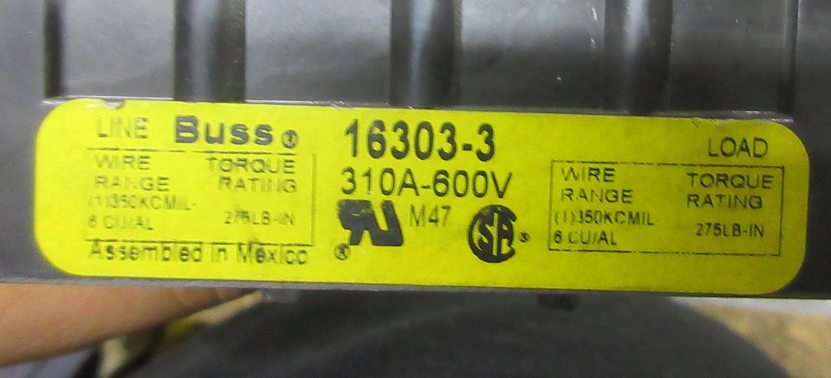Used BUSSMAN FUSETRON FUSE FRS-R-30 30 AMP 600 VAC