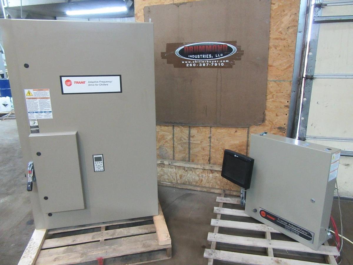 Used TRANE TRACER ADAPTIVIEW RETROFIT LIQUID CHILLER CONTROLLER CRVE203 480 V 250 HP