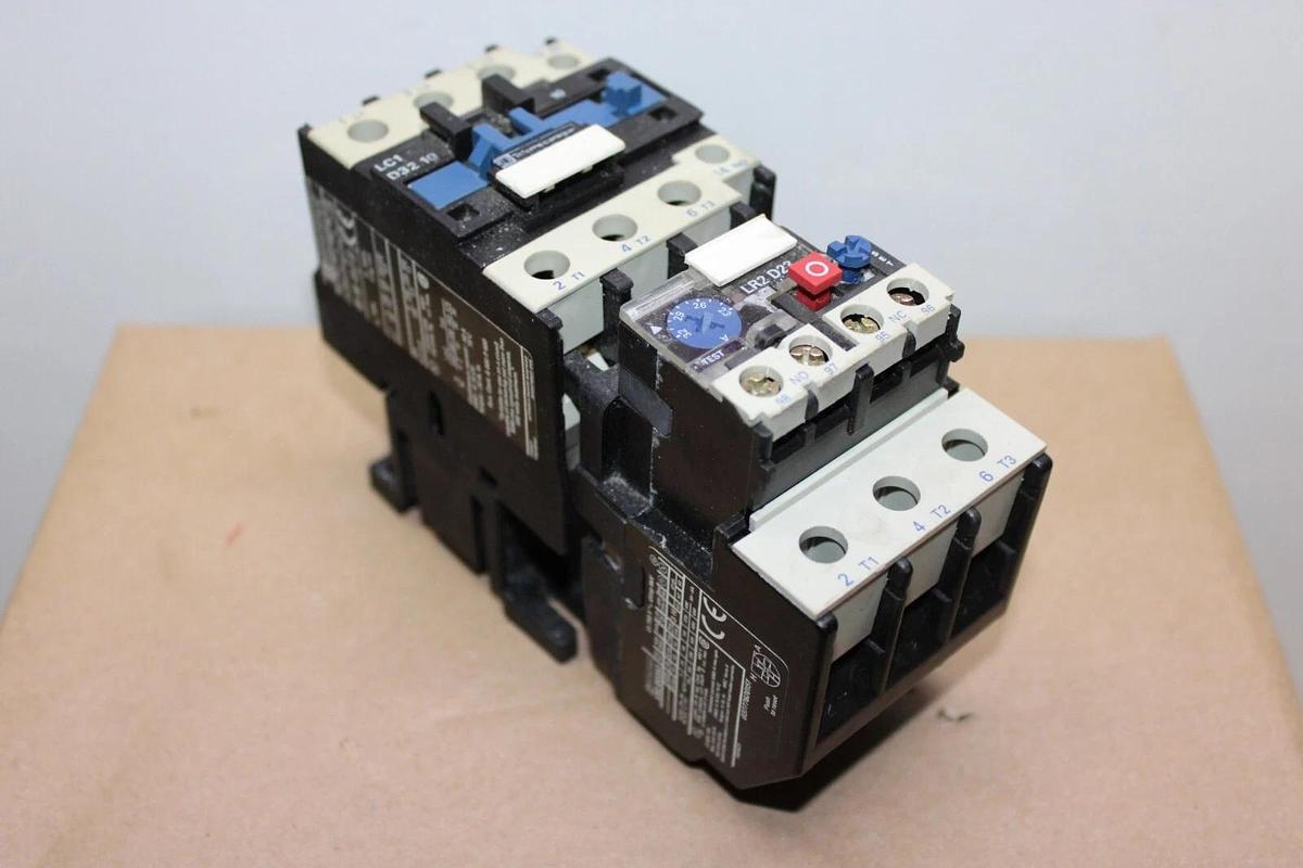 Used TELEMECANIQUE STARTER LC1-D25-10 600 VAC 50 AMP 30 HP 3-PHASE *WARRANTY*